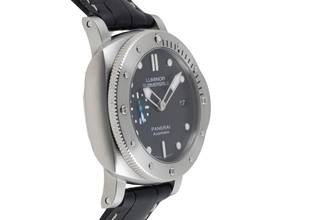 Thumbnail von Panerai Submersible 1950 3 Days Stahl Automatik Herrenuhr Ref. PAM00682