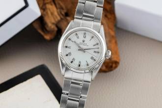Thumbnail von Rolex Datejust Stahl / Gold Automatik Damenuhr Ref. 69173 Box Vintage