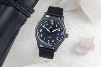Thumbnail von IWC Fliegeruhr Pilot Top Gun Keramik / Titan Automatik Herrenuhr Ref. IW326901 Papiere 2020