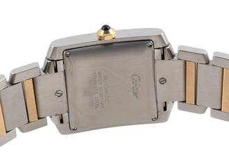 Thumbnail von Cartier Tank Française Stahl / Gold Automatik Medium Size Ref. W51005Q4 2302