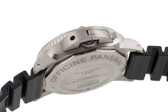 Thumbnail von Panerai Submersible 1950 3 Days Titan Automatik Herrenuhr Ref. PAM00364 B&P 2014