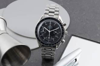 Thumbnail von Omega Speedmaster Reduced Chronograph Stahl Automatik Herrenuhr 3510.50.00