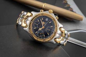 Thumbnail von TAG Heuer Link Chronograph Stahl / vergoldet Automatik Ref. CG2121-R0