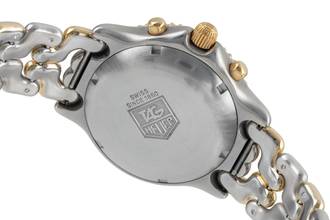 Thumbnail von TAG Heuer Link Chronograph Stahl / vergoldet Automatik Ref. CG2121-R0