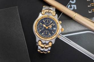 Thumbnail von TAG Heuer Link Chronograph Stahl / vergoldet Automatik Ref. CG2121-R0