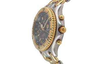 Thumbnail von TAG Heuer Link Chronograph Stahl / vergoldet Automatik Ref. CG2121-R0