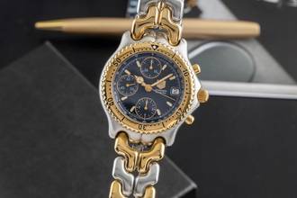 Thumbnail von TAG Heuer Link Chronograph Stahl / vergoldet Automatik Ref. CG2121-R0
