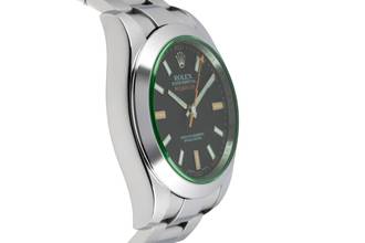 Thumbnail von Rolex Milgauss Black Dial Edelstahl Automatik Herrenuhr Ref. 116400GV B&P 2008