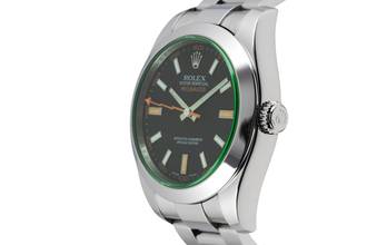 Thumbnail von Rolex Milgauss Black Dial Edelstahl Automatik Herrenuhr Ref. 116400GV B&P 2008
