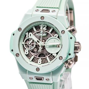 Hublot Big Bang Unico Mint Green 42 – 441.GS.5221.RX – NEW & Unworn – 12/2025 Full Set