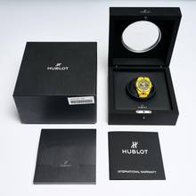 Thumbnail von Hublot Big Bang Unico Yellow Magic 42 – 441.CY.471Y.RX – 1 of 250 – like NEW – 2022 Full Set
