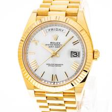 Thumbnail von Rolex Day-Date 40 Yellowgold White – 228238 – like NEW – 2023 Full Set