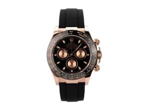 Thumbnail von Rolex Daytona Cosmograph Daytona Everose-Gold / Oysterflex Ref. 116515LN Schwarz