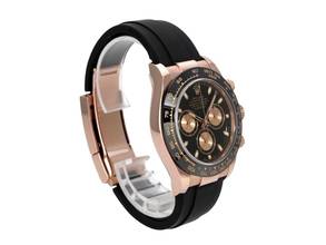 Thumbnail von Rolex Daytona Cosmograph Daytona Everose-Gold / Oysterflex Ref. 116515LN Schwarz