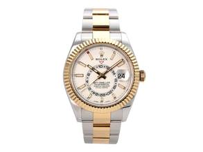 Thumbnail von Rolex Sky-Dweller Edelstahl / Gelbgold 326933 Weiß