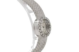Thumbnail von Rolex Precision Vintage 18K Weißgold & Diamanten