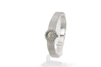 Thumbnail von Rolex Precision Vintage 18K Weißgold & Diamanten