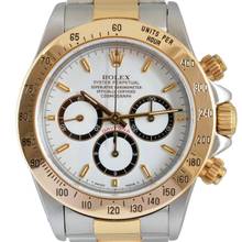 Thumbnail von Rolex Daytona 16523 white dial 6 inverted Tritium dial Full Set 1994's