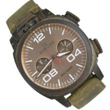  Anonimo Militare Chronograph Military Italian Alpine Bronze dial Full Set 2018’s 