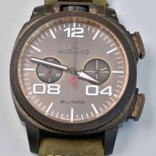 Thumbnail von Anonimo Militare Chronograph Military Italian Alpine Bronze dial Full Set 2018’s