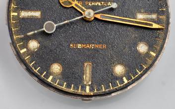 Thumbnail von Rolex Submariner (No Date) 6536-1 “James Bond” gilt radium dial Full Set 1957’s