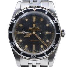 Thumbnail von Rolex Submariner (No Date) 6536-1 “James Bond” gilt radium dial Full Set 1957’s