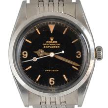 Thumbnail von Rolex Explorer 6150 Precision Galvanic gilt radium dial very rare 1953’s