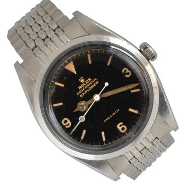  Rolex Explorer 6150 Precision Galvanic gilt radium dial very rare 1953’s 