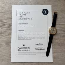 Thumbnail von Eberhard & Co. Extra-Fort Pre-Extrafort Oversize Split-Seconds-Chronograph Gelbgold 18KT sehr selten 1942