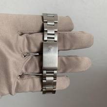 Thumbnail von Rolex Air King 5500 Oyster Perpetual silver dial Full Set 1982’s
