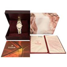 Thumbnail von Tudor Prince Oysterdate Quartz Prototype silver dial NEW NOS Full Set 1980's