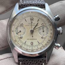 Thumbnail von Rolex Chronograph 4500 Monoblocco Antimagnetic two-body case very rare 1945’s