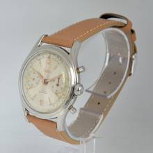 Thumbnail von Wyler Vetta chronograph 281-107 Valjoux 23 Silver dial 1960’s