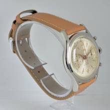 Thumbnail von Wyler Vetta chronograph 281-107 Valjoux 23 Silver dial 1960’s