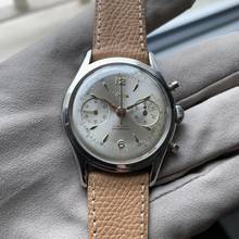 Thumbnail von Wyler Vetta chronograph 281-107 Valjoux 23 Silver dial 1960’s