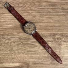 Thumbnail von Marvin Chronograph Dato Compax Tropical Zifferblatt Valjoux 72C 1950er Jahre