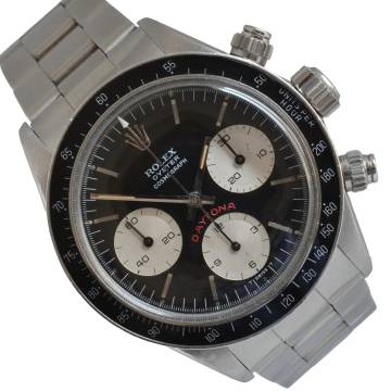 Rolex Daytona Cosmograph 6263 black dial Big Red Daytona Full Set 1983