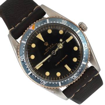 Rolex Turn-O-Graph Turn-O-Graph 6202 Tropical galvanic glossy gilt dial 1953