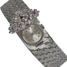 Thumbnail von SARCAR GENEVE Lady Jewel Uhr Weißgold 18KT mit echten Rubinen und Diamanten Komplettset