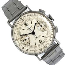 Thumbnail von Rolex Chronograph 3484 Antimagnetic silver dial 1937’s