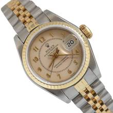 Thumbnail von Rolex Lady-Datejust 69173 Ladies 26MM Enamel cream dial Full Set 1994