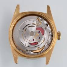 Thumbnail von Rolex Day-Date 36 18038 President Factory soleil blue dial diamonds gold 18KT Full Set
