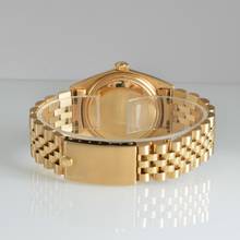 Thumbnail von Rolex Datejust 36 1611 Champagne dial yellow gold 18KT Full Set 1972