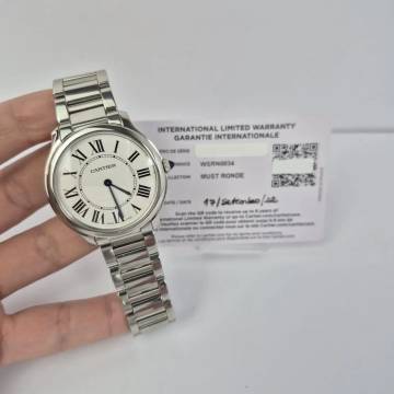 Cartier Ronde Croisière de Cartier Must Full Steel 36mm Quartz Completo