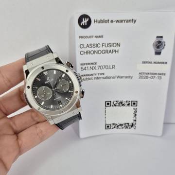 Hublot Classic Fusion Racing Grey Chronograph 42mm Automático Completo