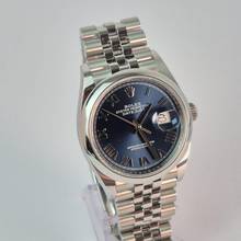 Thumbnail von Rolex Datejust 36 36mm New Blue Dial Automático Completo