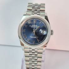 Thumbnail von Rolex Datejust 36 36mm New Blue Dial Automático Completo