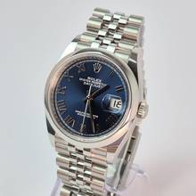 Thumbnail von Rolex Datejust 36 36mm New Blue Dial Automático Completo