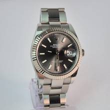 Thumbnail von Rolex Datejust 41 41mm Ouro Branco & Aço Rhodium Dial Automático Completo