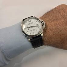 Thumbnail von Panerai Luminor Marina Weißes Zifferblatt Automatik 44mm Komplett